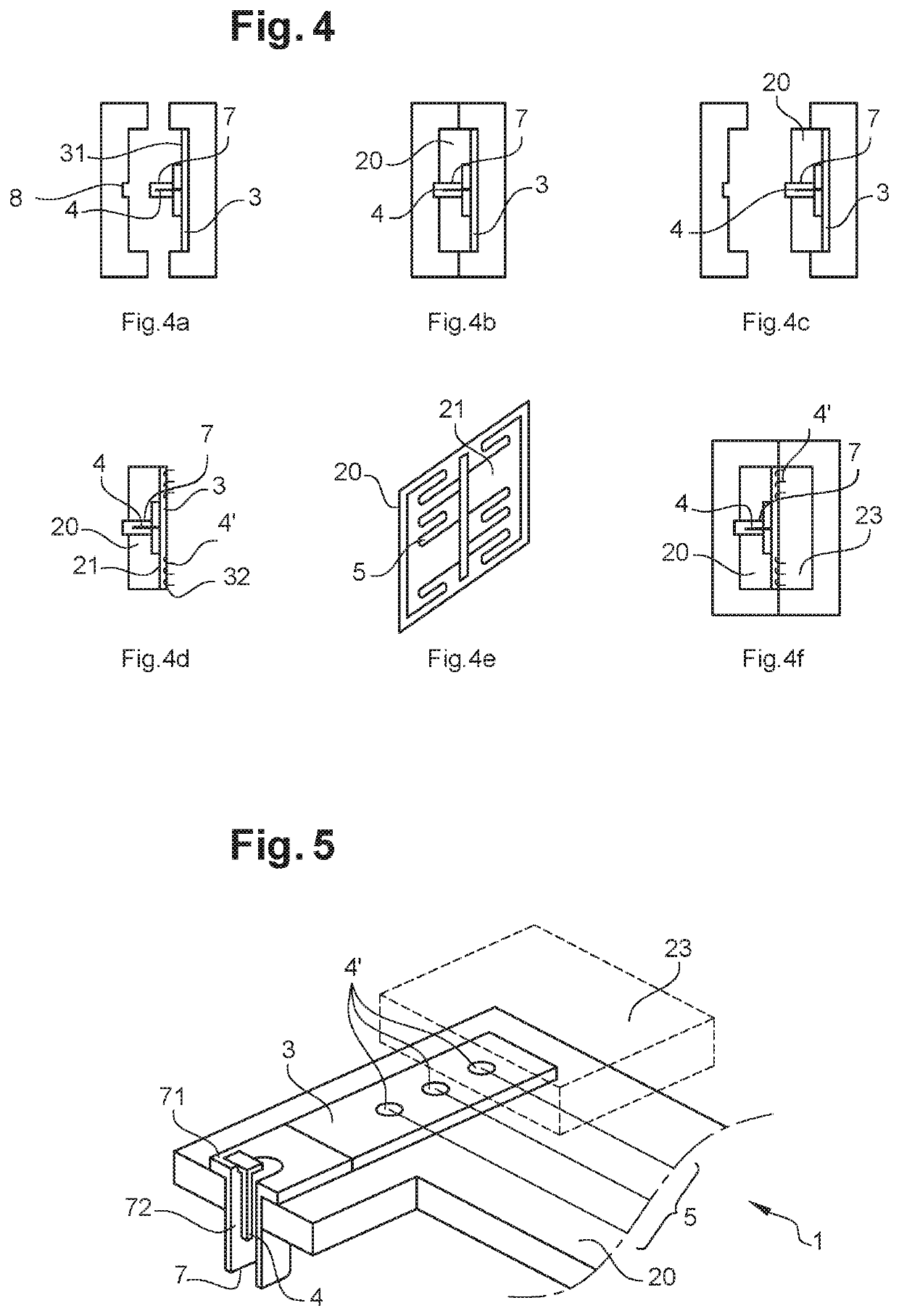 Body part element comprising a heating film