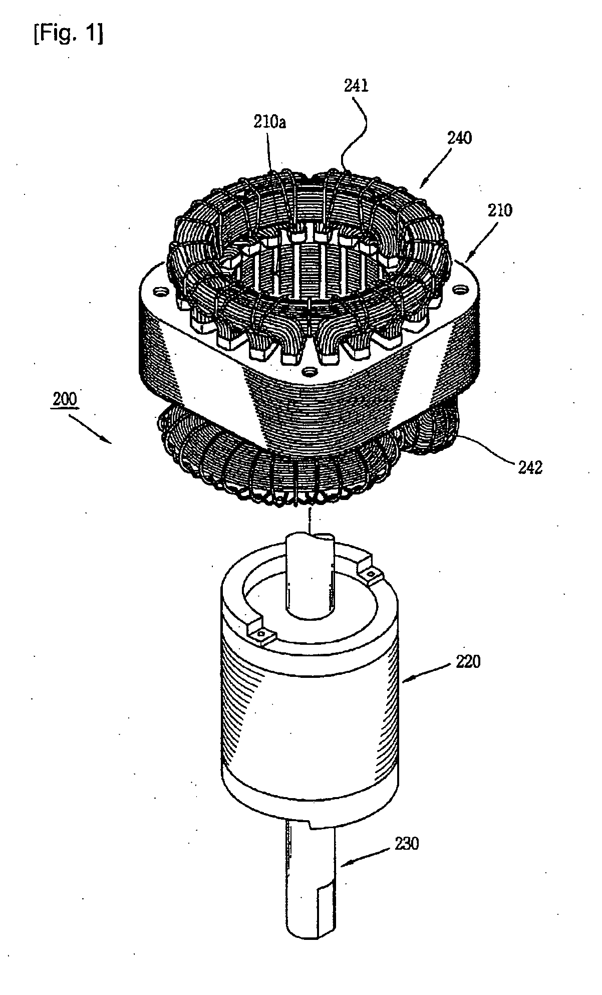 Motor for compressor and hermetic compressor having the same