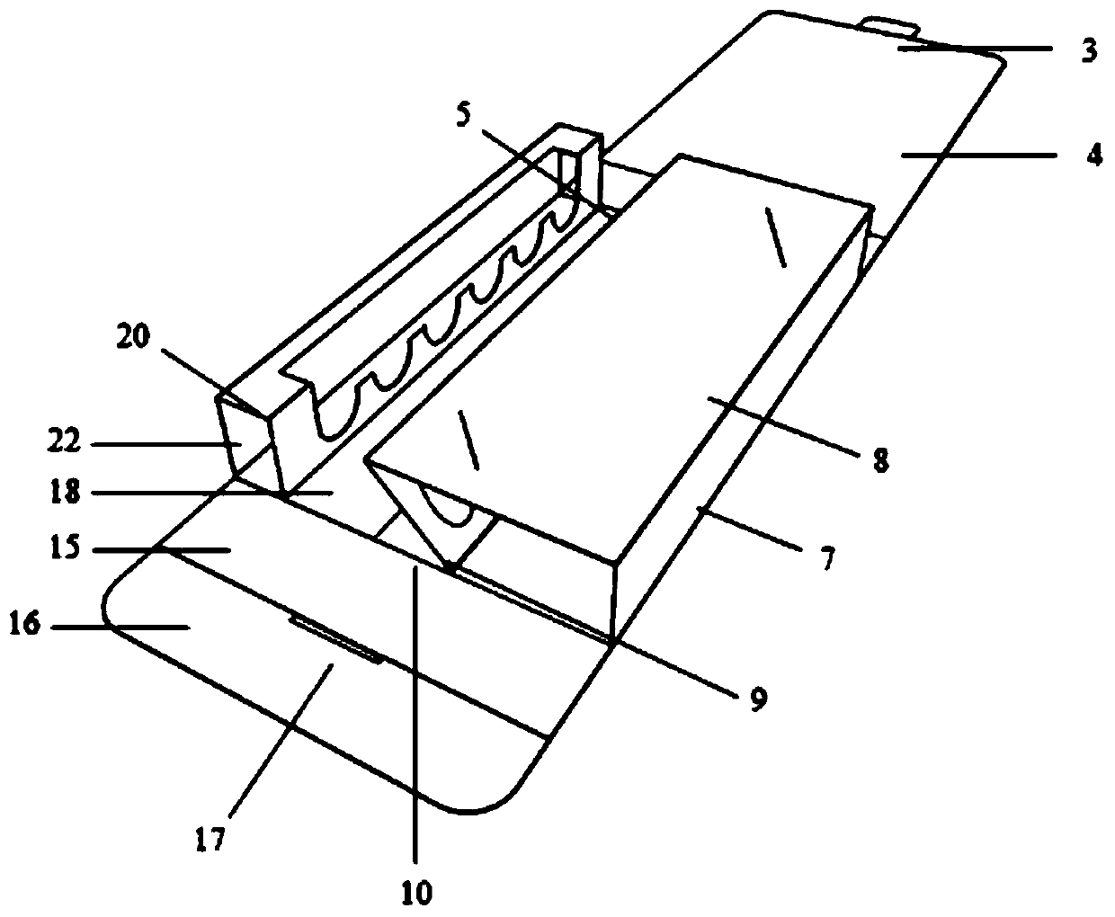 Deformable packing box for transporting, exhibiting and selling columnar articles