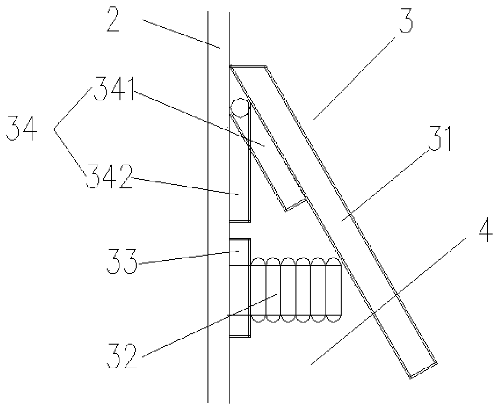 Stock bin arch breaking device