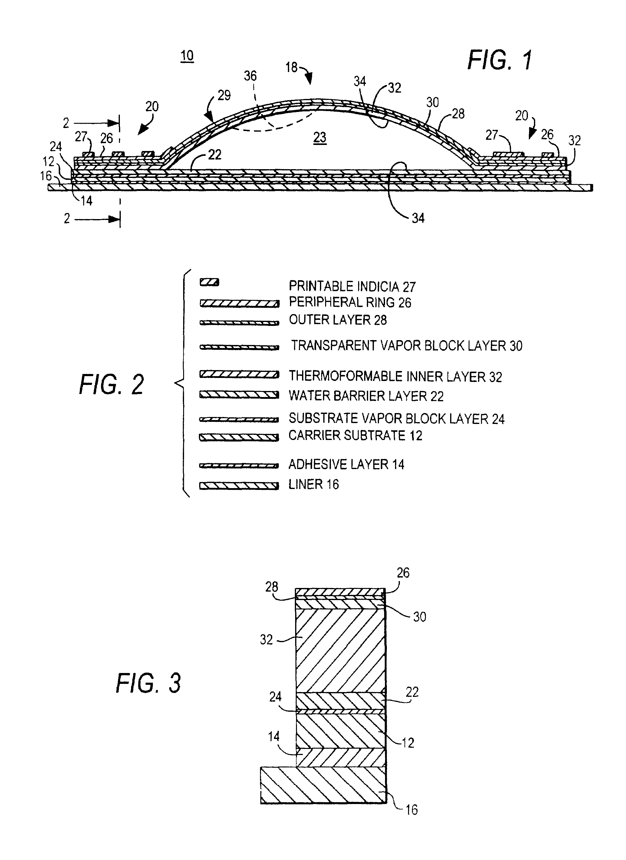 Combination freeze indicators