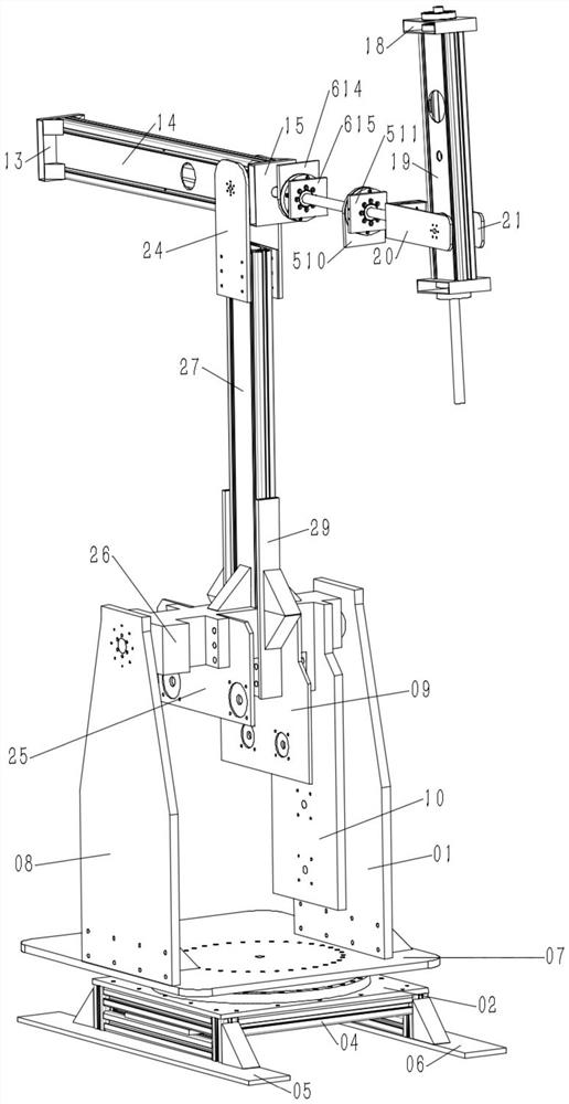 A six-degree-of-freedom controllable parasitic mechanism welding robot