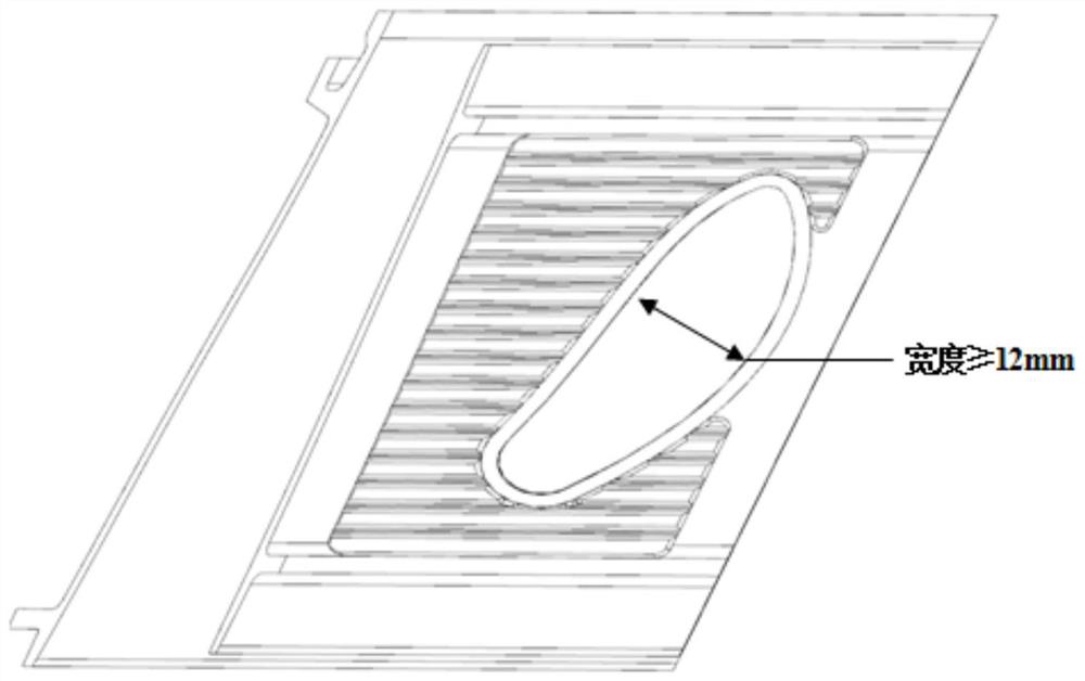 Method for forming inner cavity of high-temperature alloy hollow guide vane