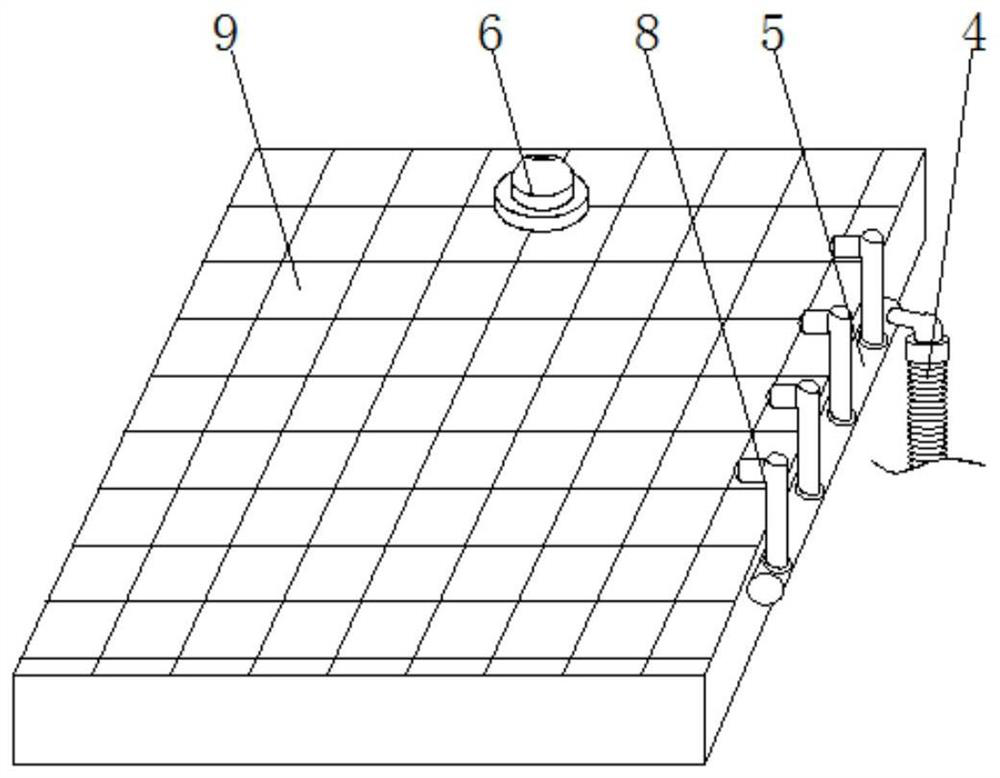 Anti-shielding type solar LED lawn lamp