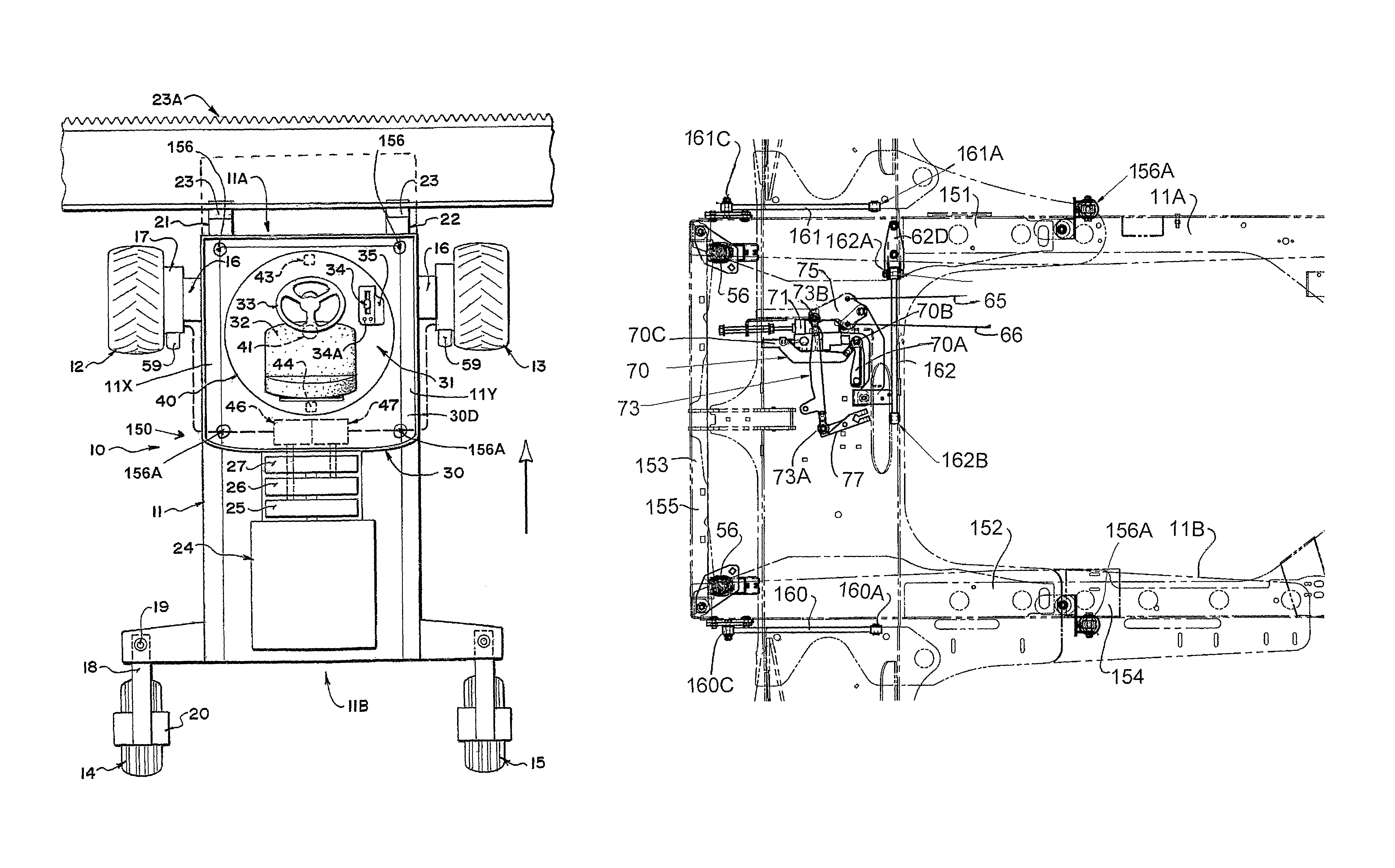 Cab suspension