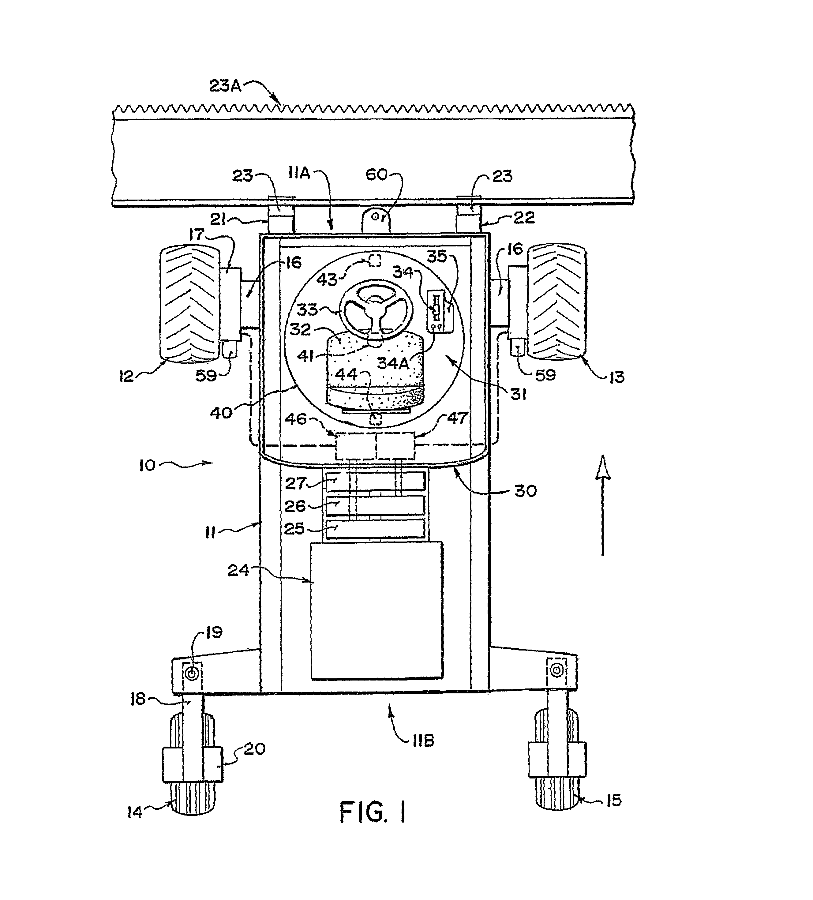 Cab suspension