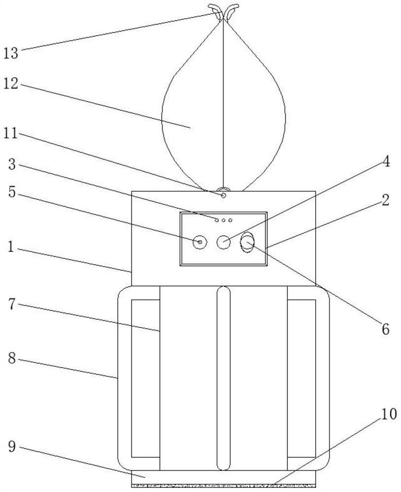 Tubercle bacillus droplet collecting device