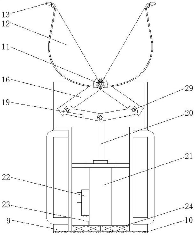 Tubercle bacillus droplet collecting device