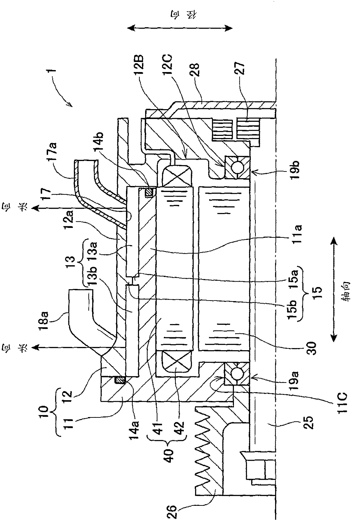 Electric rotary machine