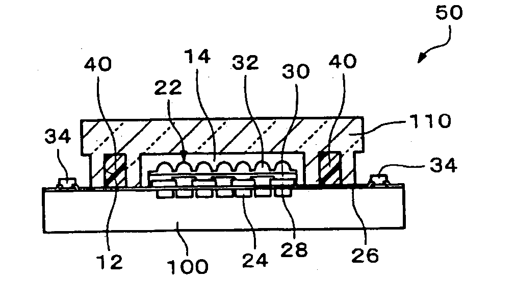 Semiconductor device, method of manufacturing the same, cover for semiconductor device, and electronic equipment