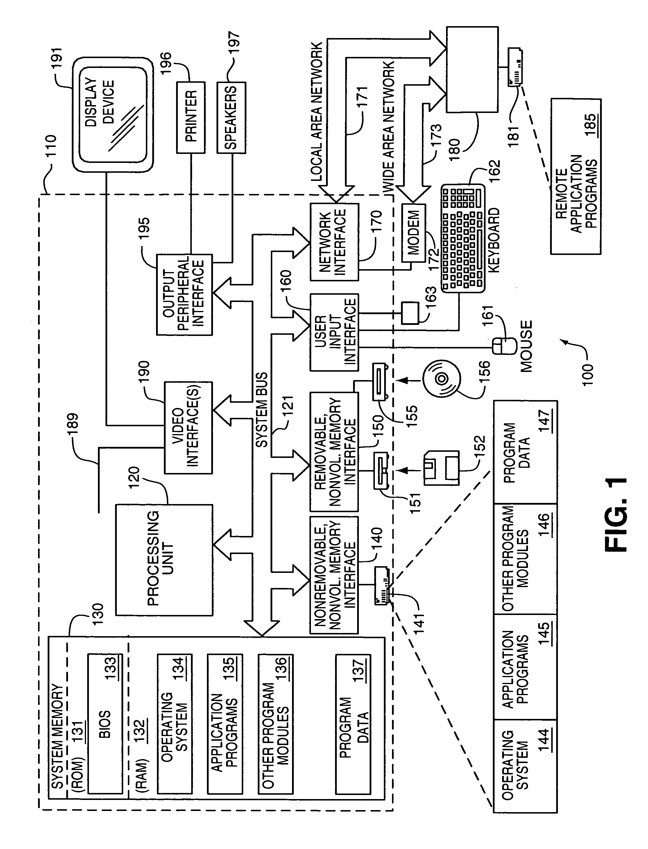 User interface with visual tracking feature