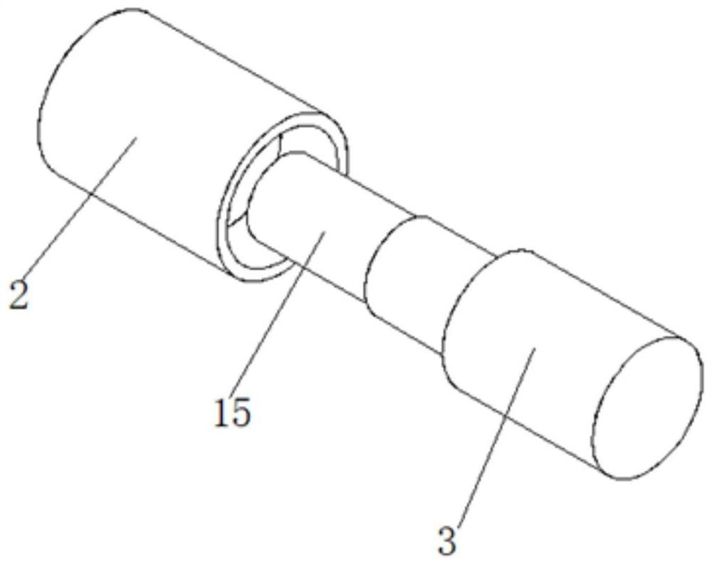 Waterproof fastening device for highway bridge construction