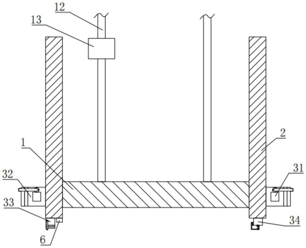 Empty box stacking machine intelligent control system with precise positioning function