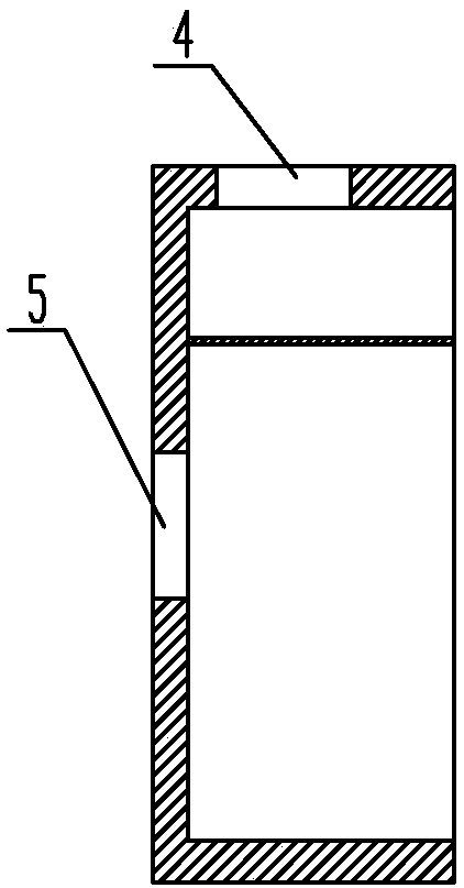 Waste gas incineration device