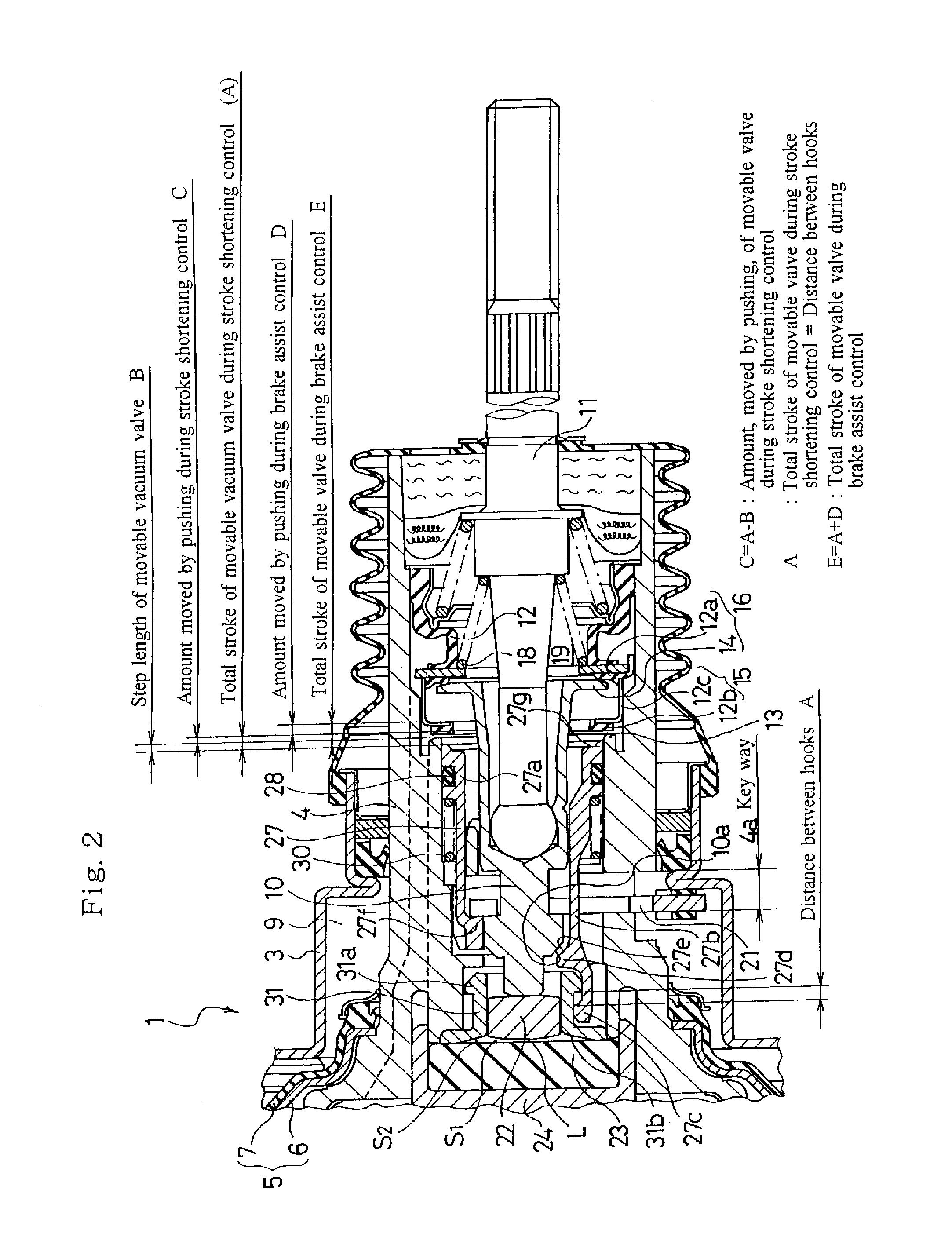 Negative pressure boosting device