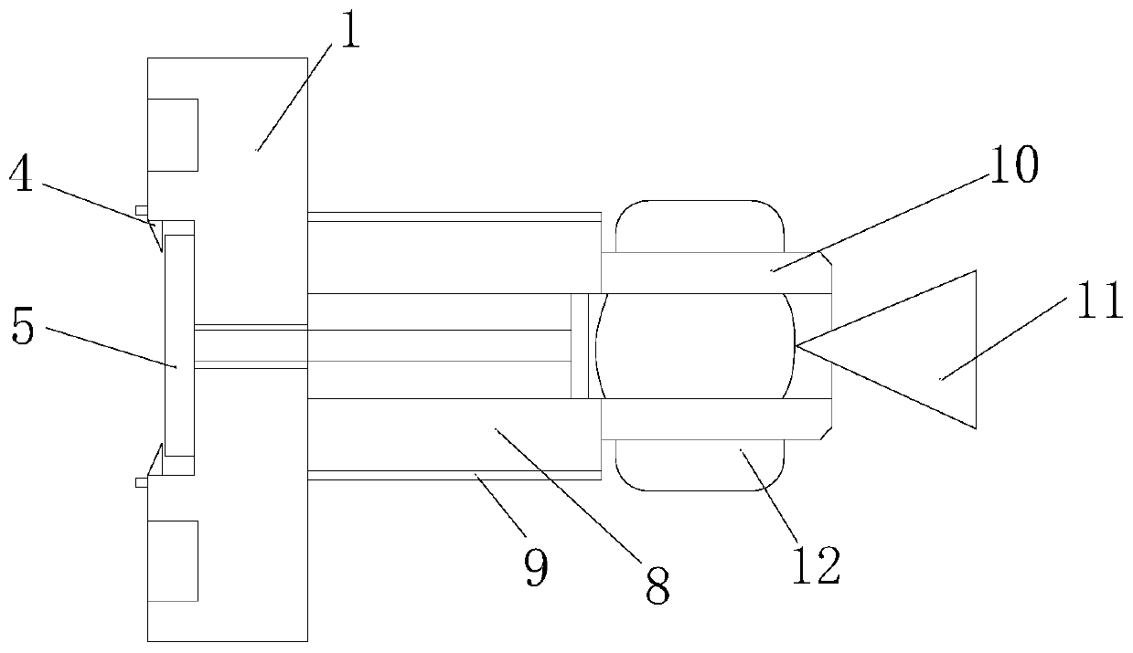 Device for preventing tumor diffusion after bone tumor biopsy