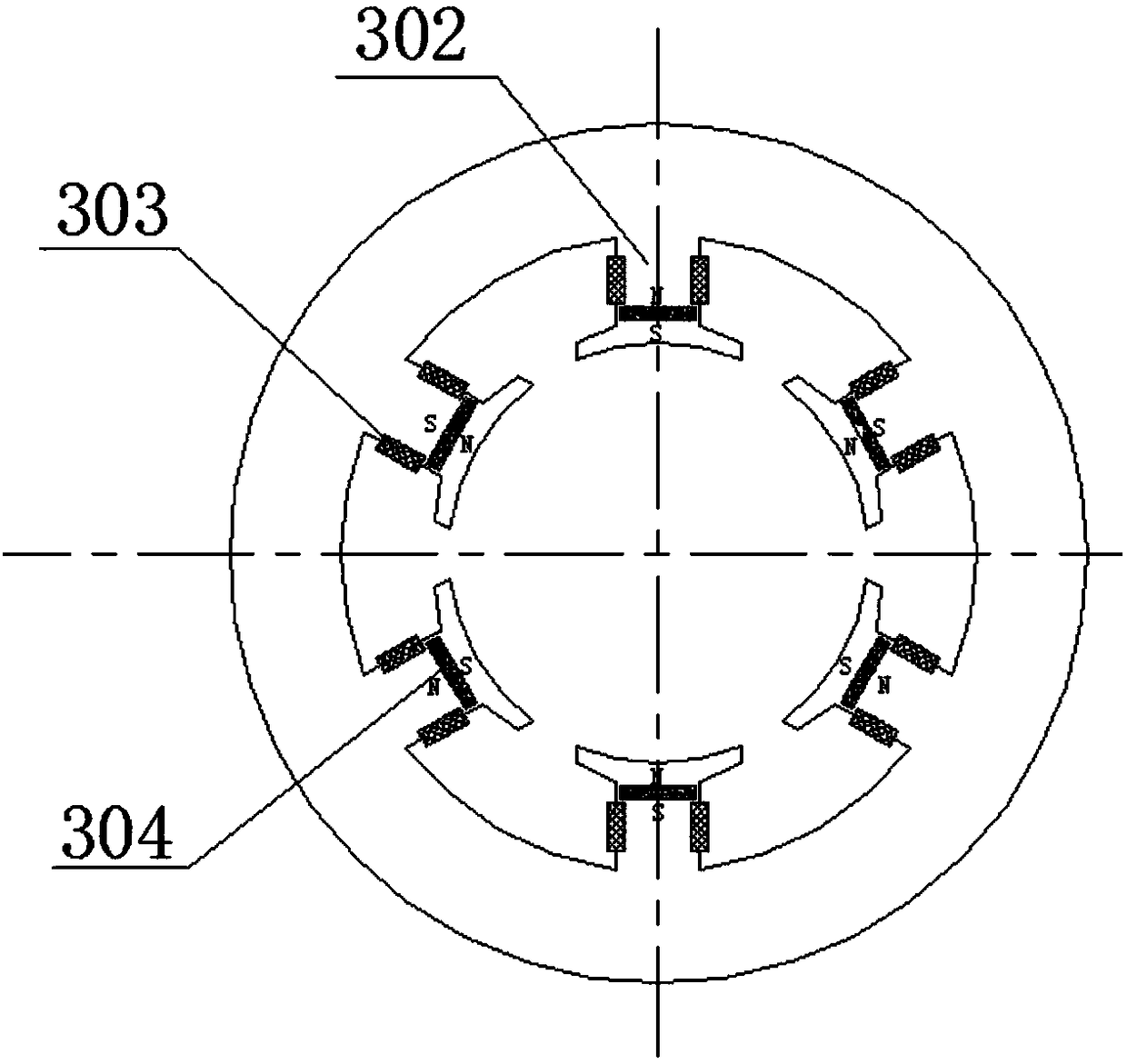 A wave energy generating device