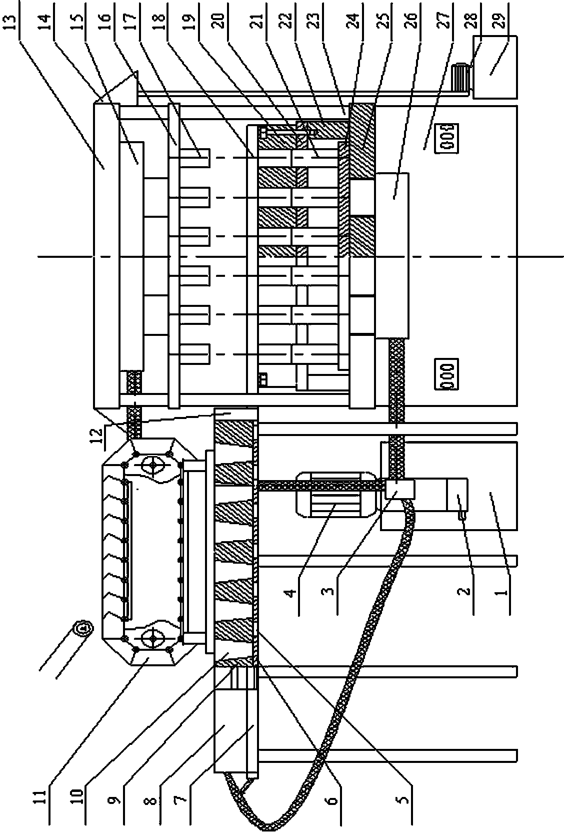 Double-way molded coal molding machine and molding method thereof