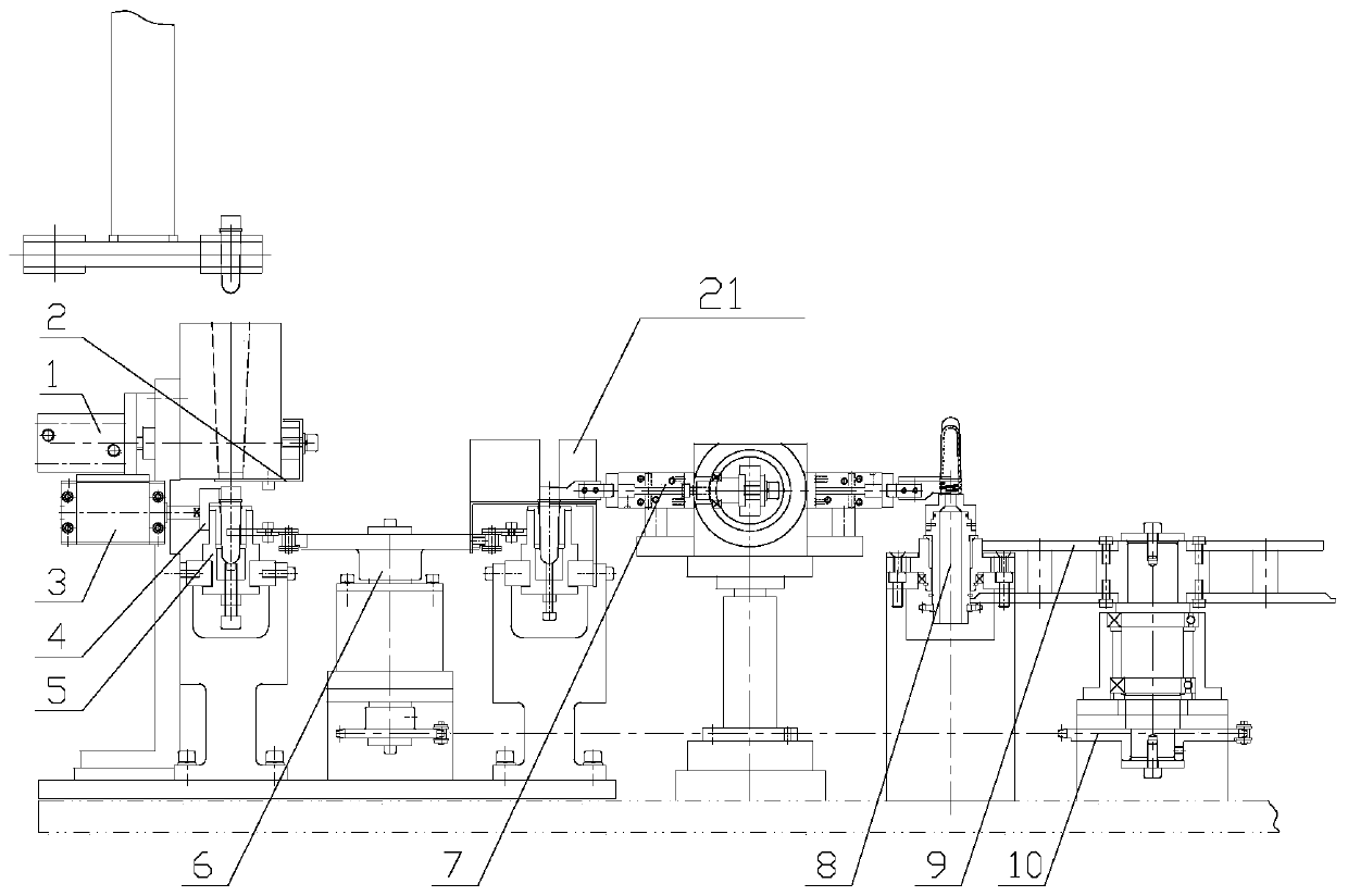 Multi-level displacement transition mechanism