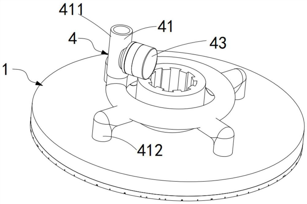 Silicon wafer grinding disc correction device and correction process