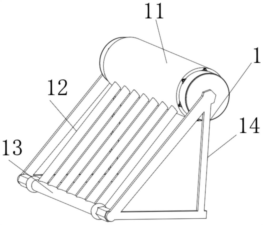 Efficient and energy-saving solar water heater