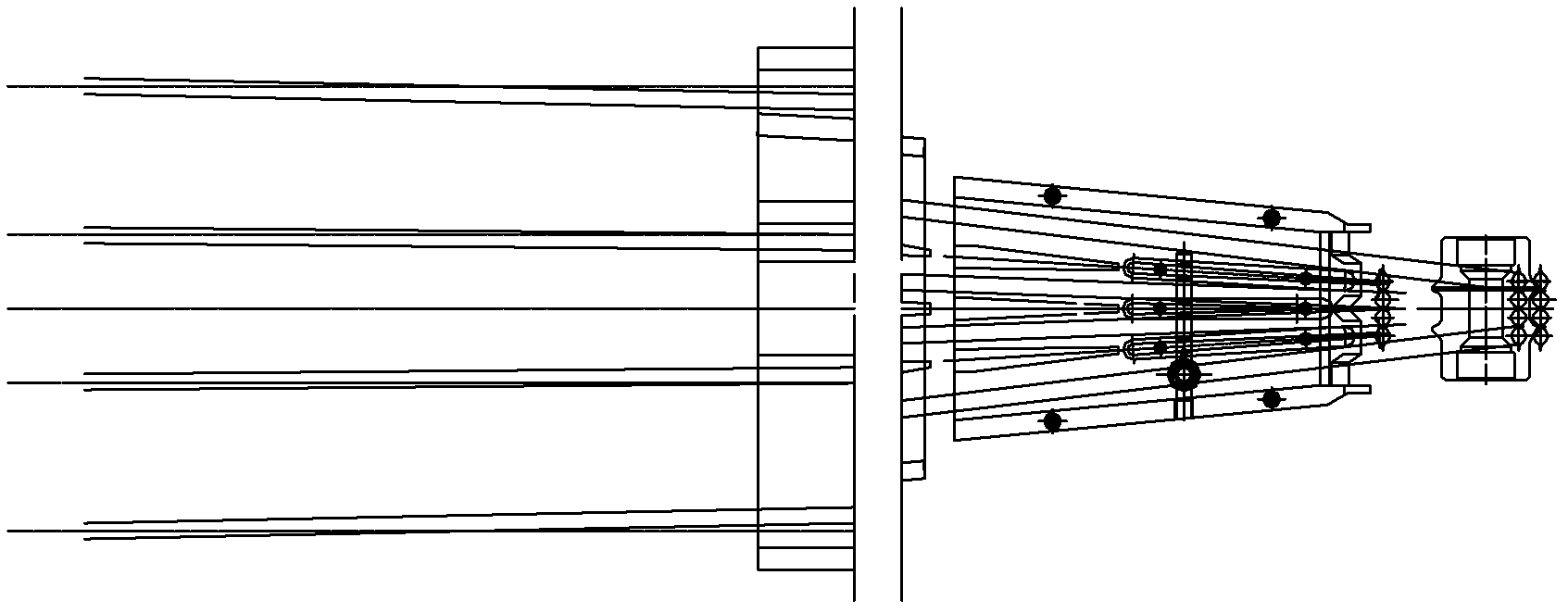 Guide centering adjustment device