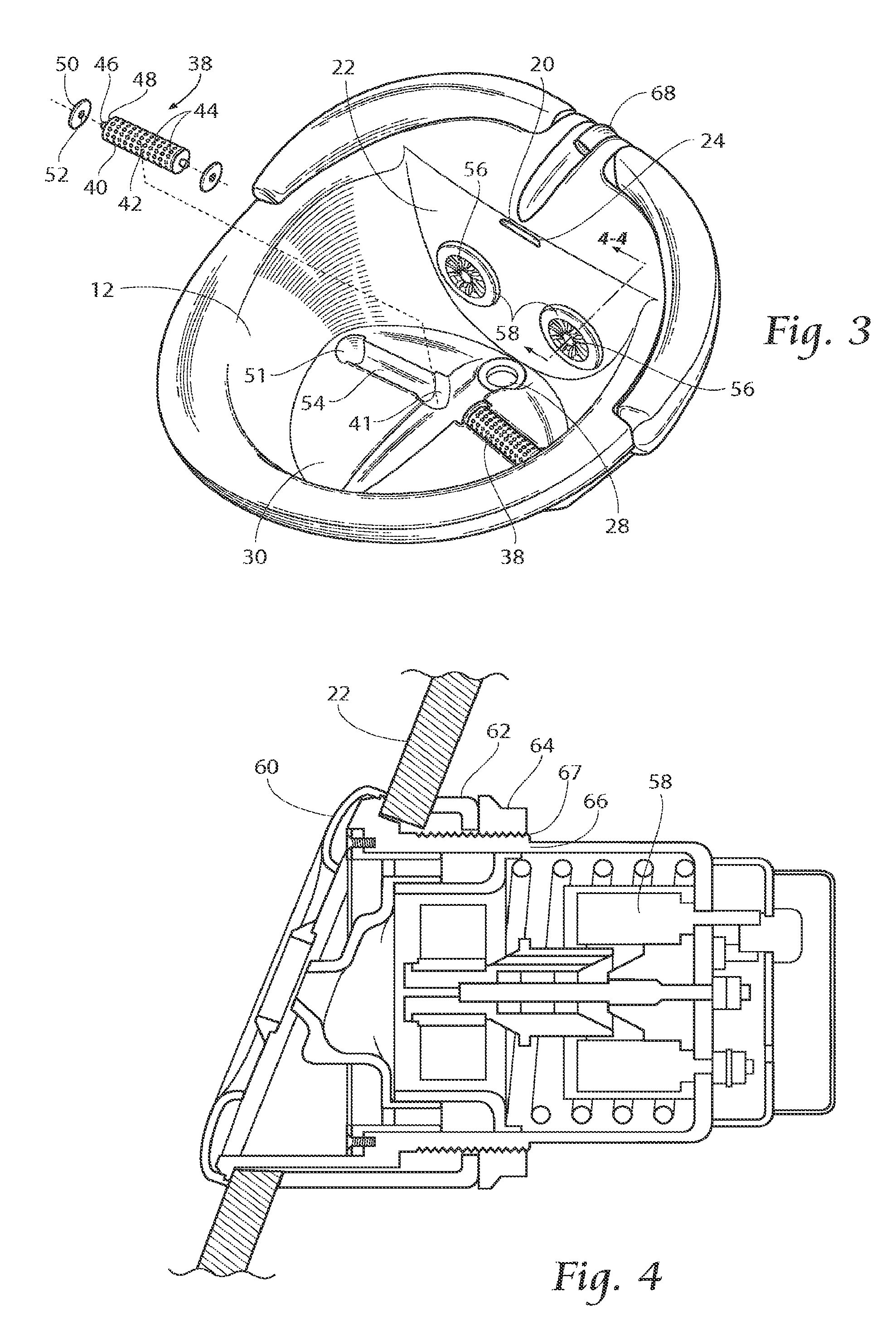 Basin for a foot spa