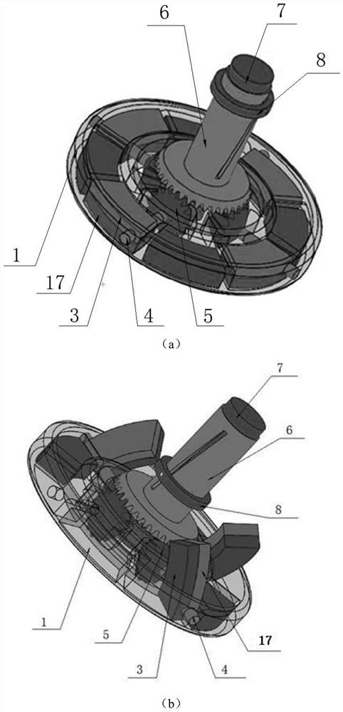 Novel single-pole magnet rotating superconducting coupler