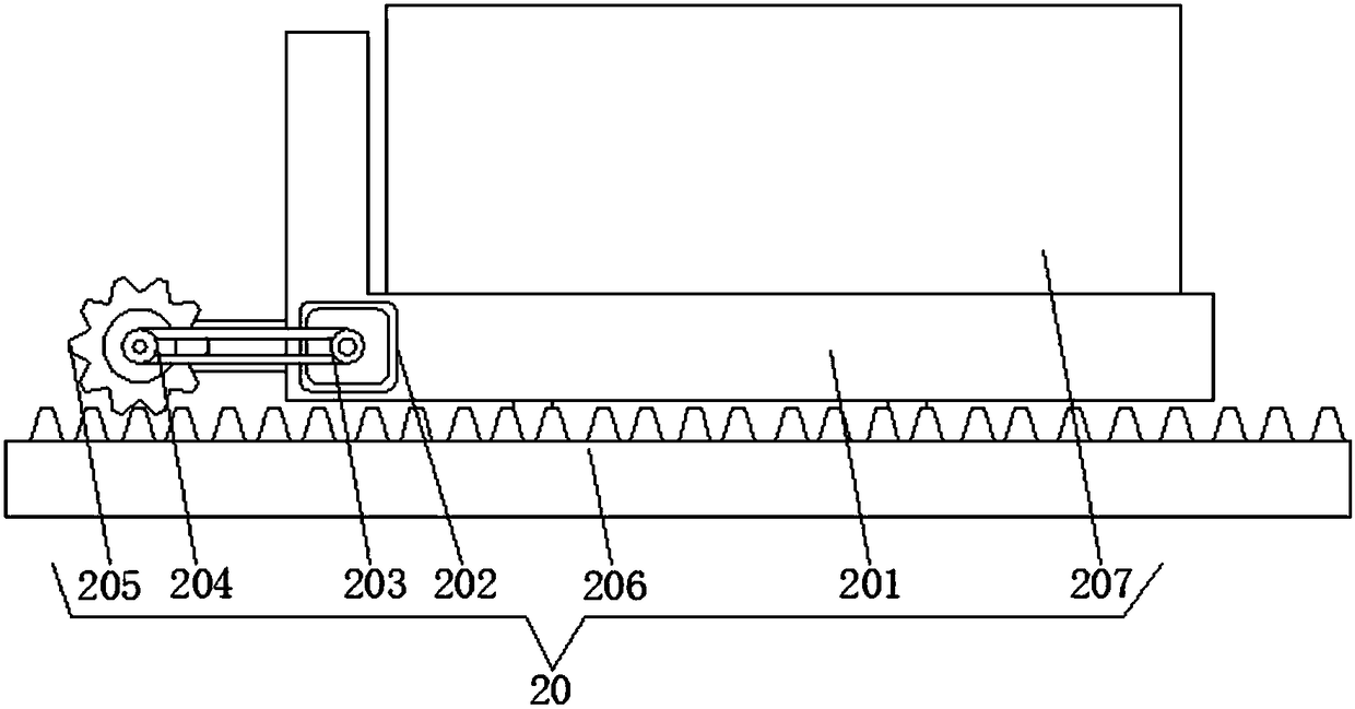 Fiber raw material stirring device for spinning