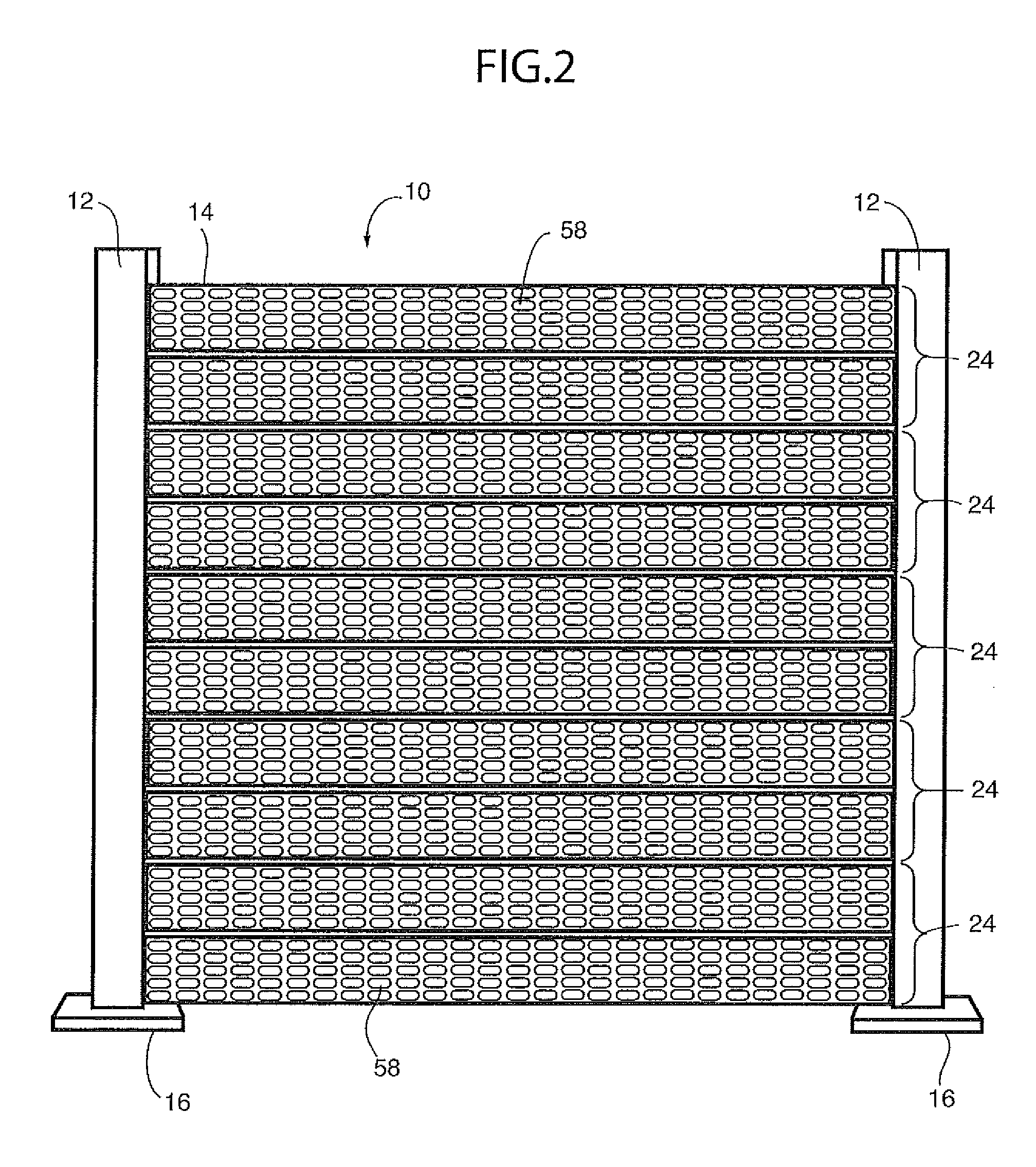 Highway noise barrier