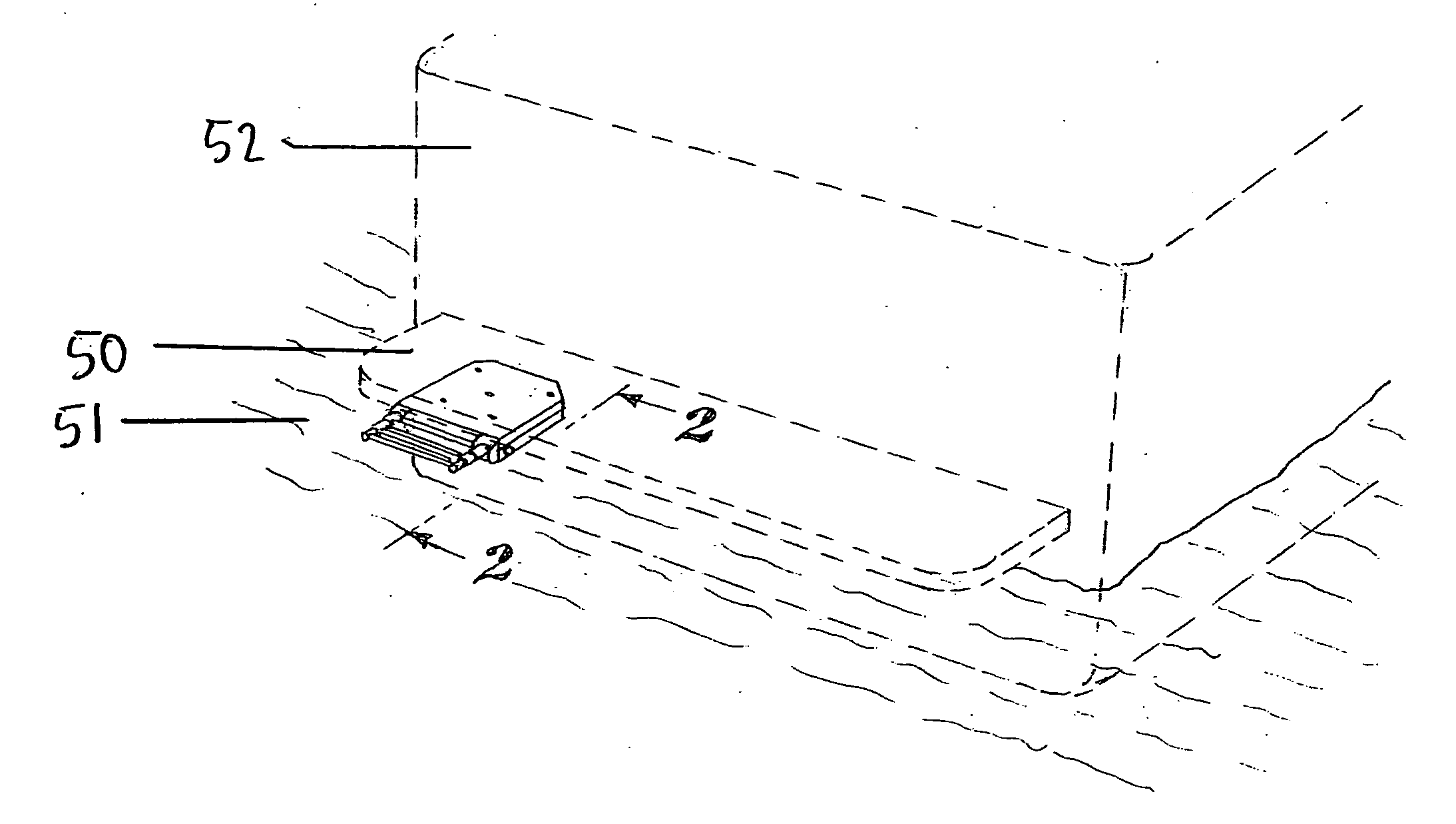 Self-retracting lockable step-assembly for boats