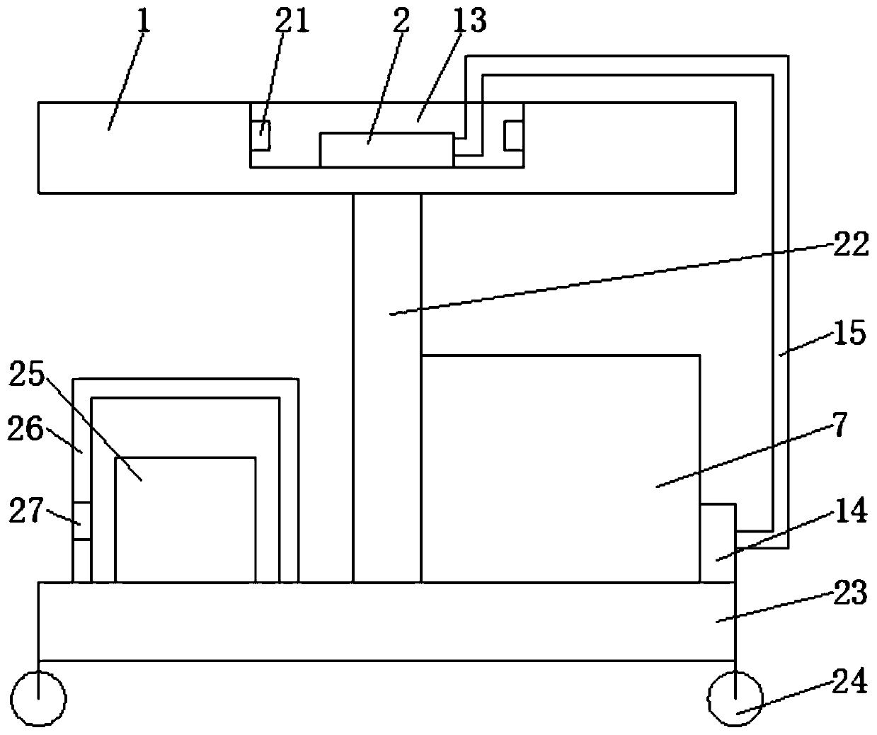 Tumor intervention treatment device