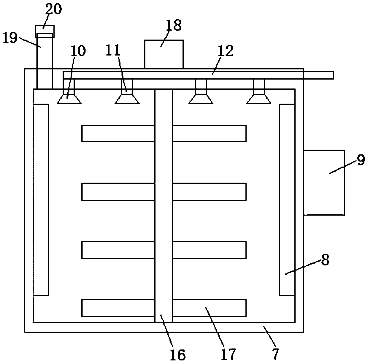 Tumor intervention treatment device