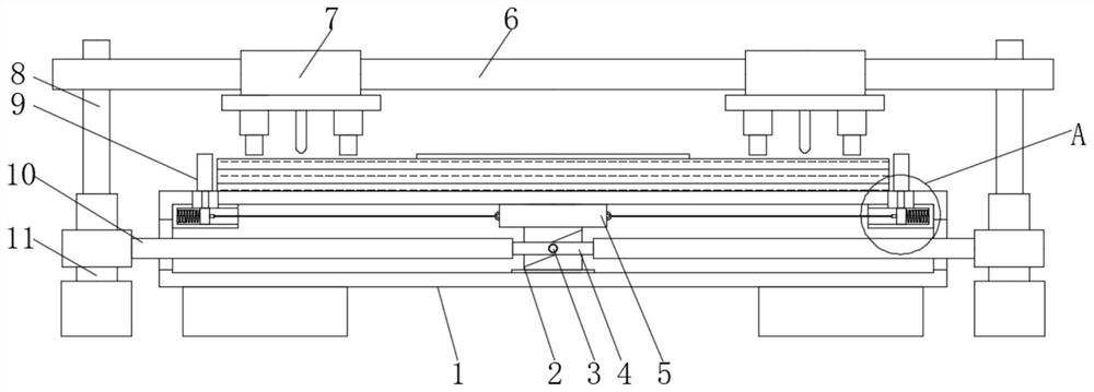 Convenient and efficient corrugated board creasing device