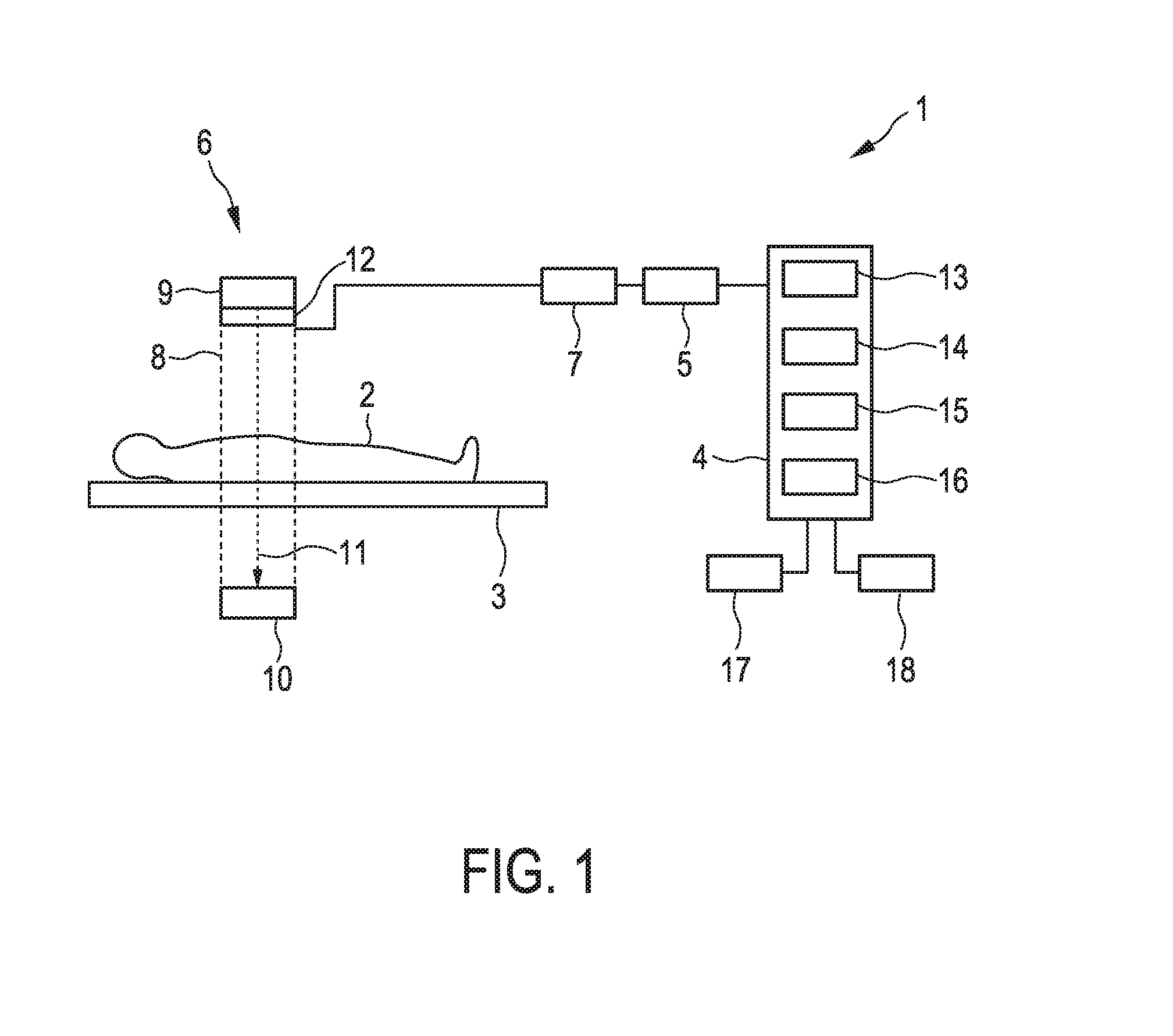 Apparatus for determining a number of beams in imrt