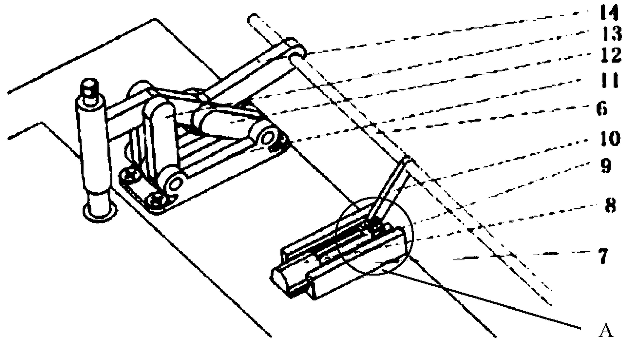 High-precision silicon carbide lens rapid clamping device for polishing