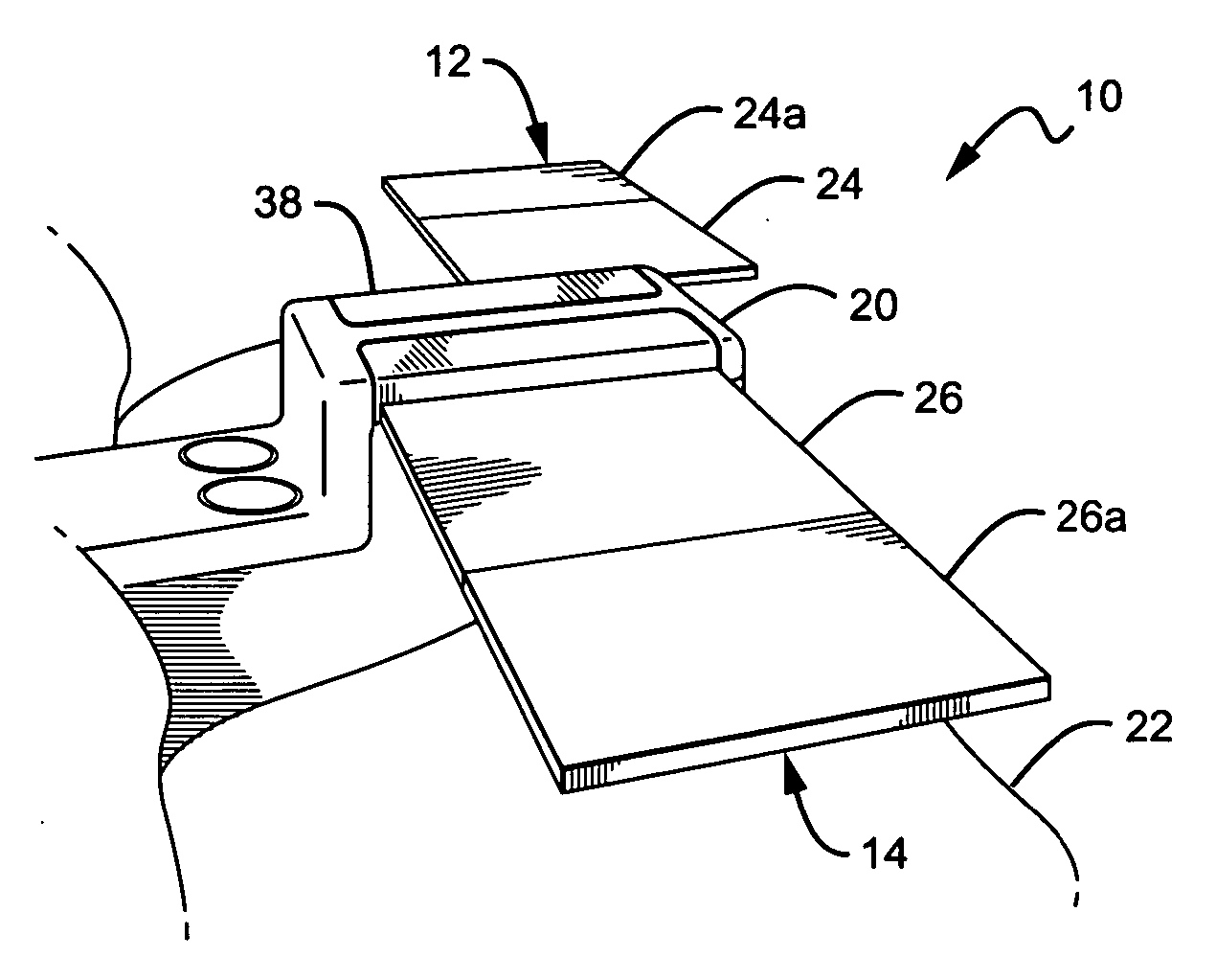 Stowable table assembly with a tabletop locking mechanism