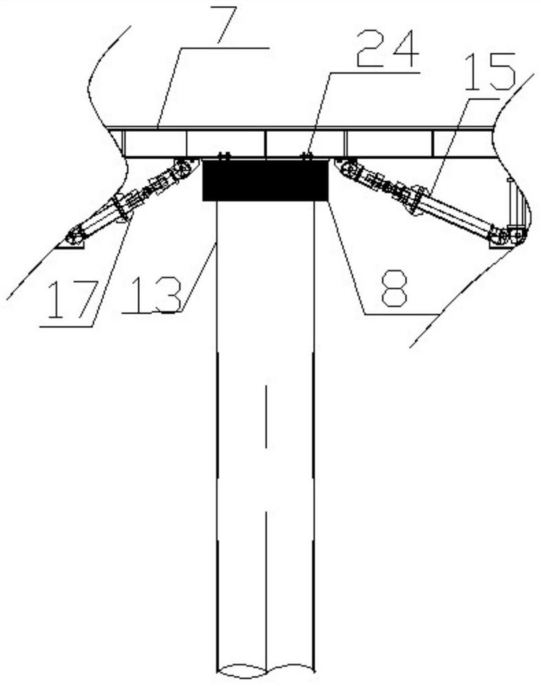 A kind of offshore bridge erecting machine and its construction method