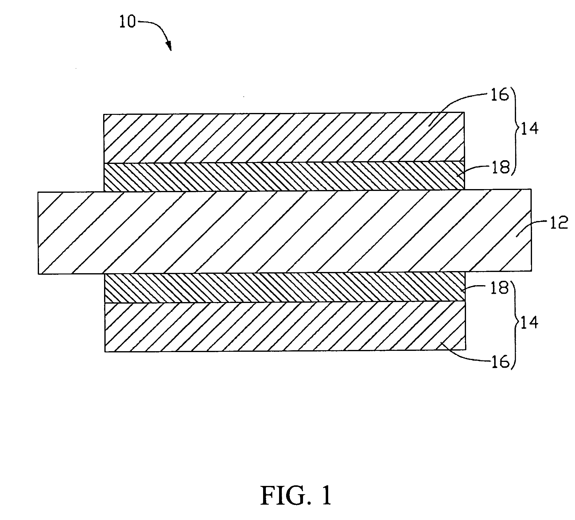 Membrane electrode assembly and method for making the same