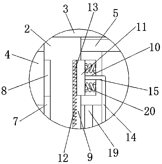 Infusion rack convenient for height adjusting