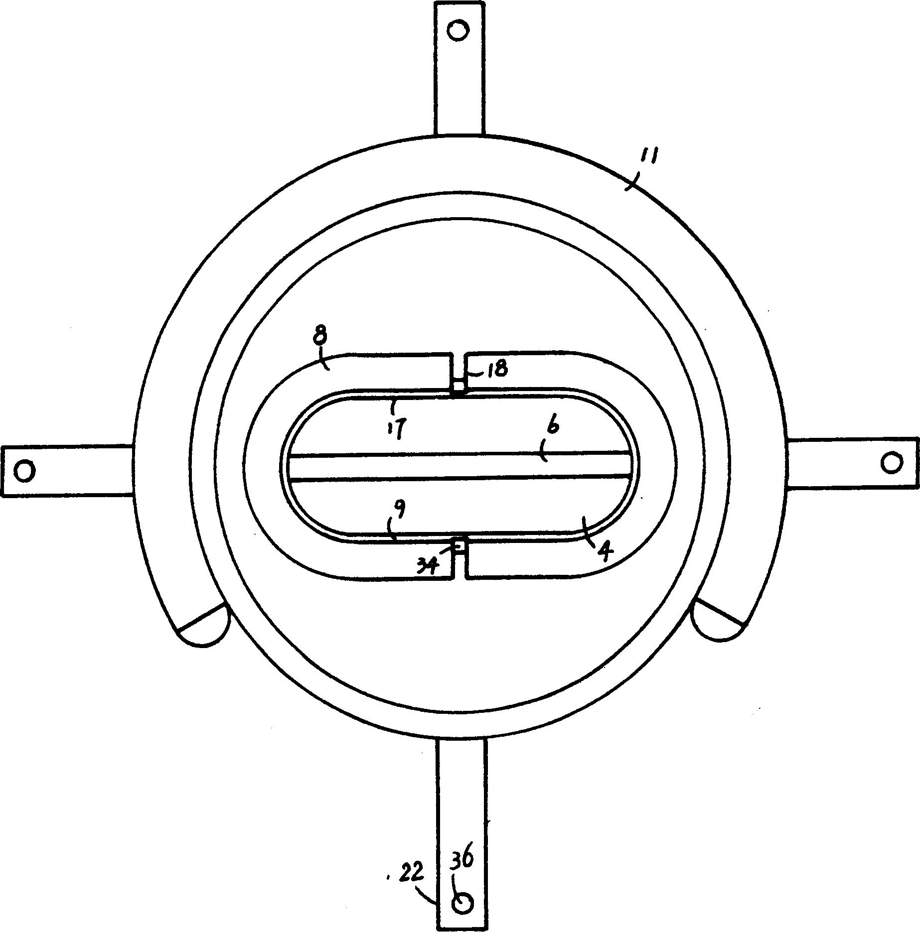 Equipment for squeezing water in mop and mop thereof