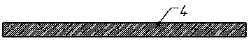 Light-reinforcing single-sided light emitting type CSP LED and processing method thereof