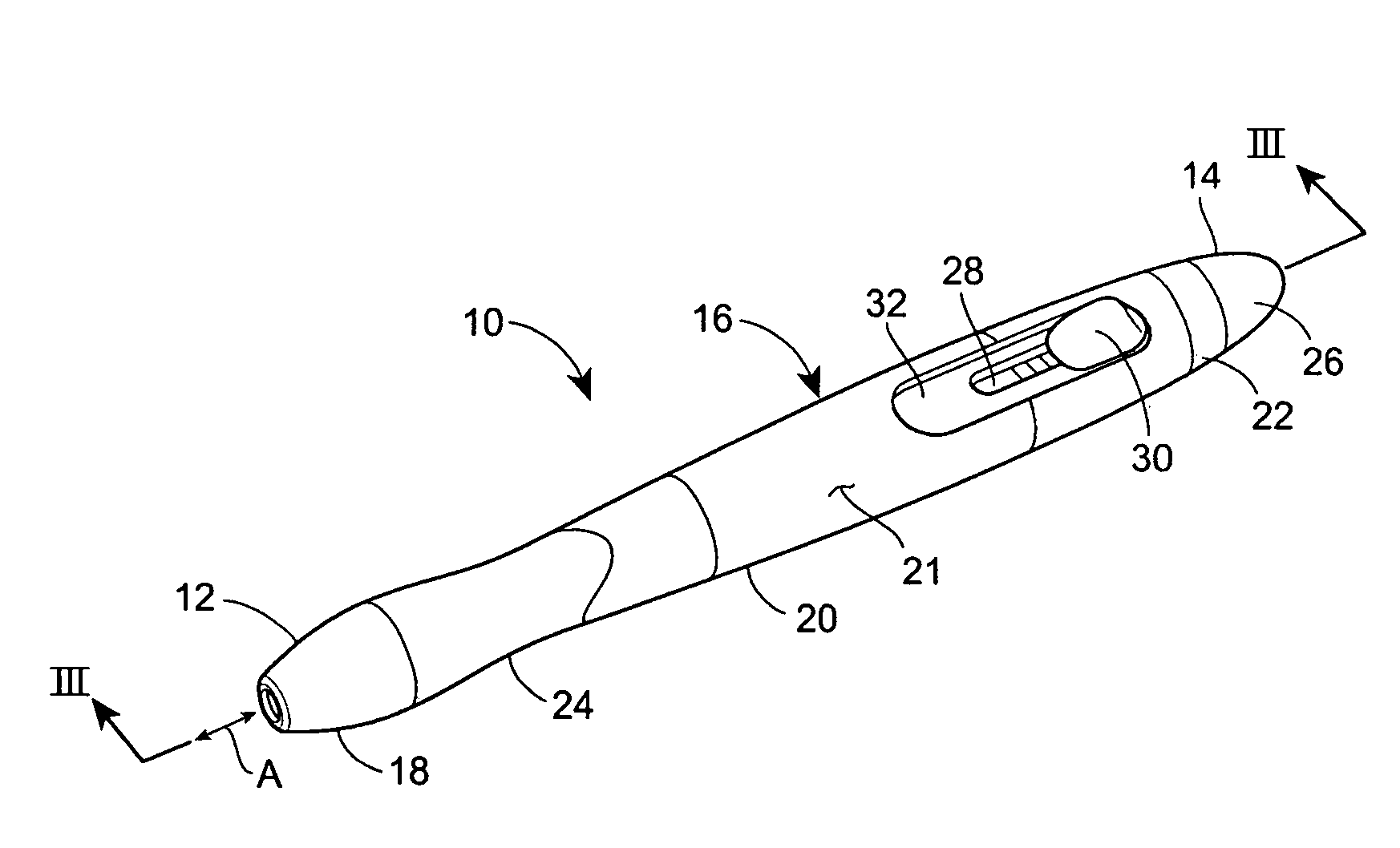 Retractable writing utensil