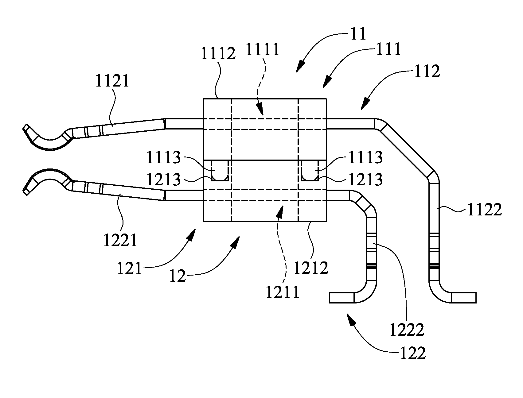 Conductive pin structure and electrical connector having the conductive pin structure