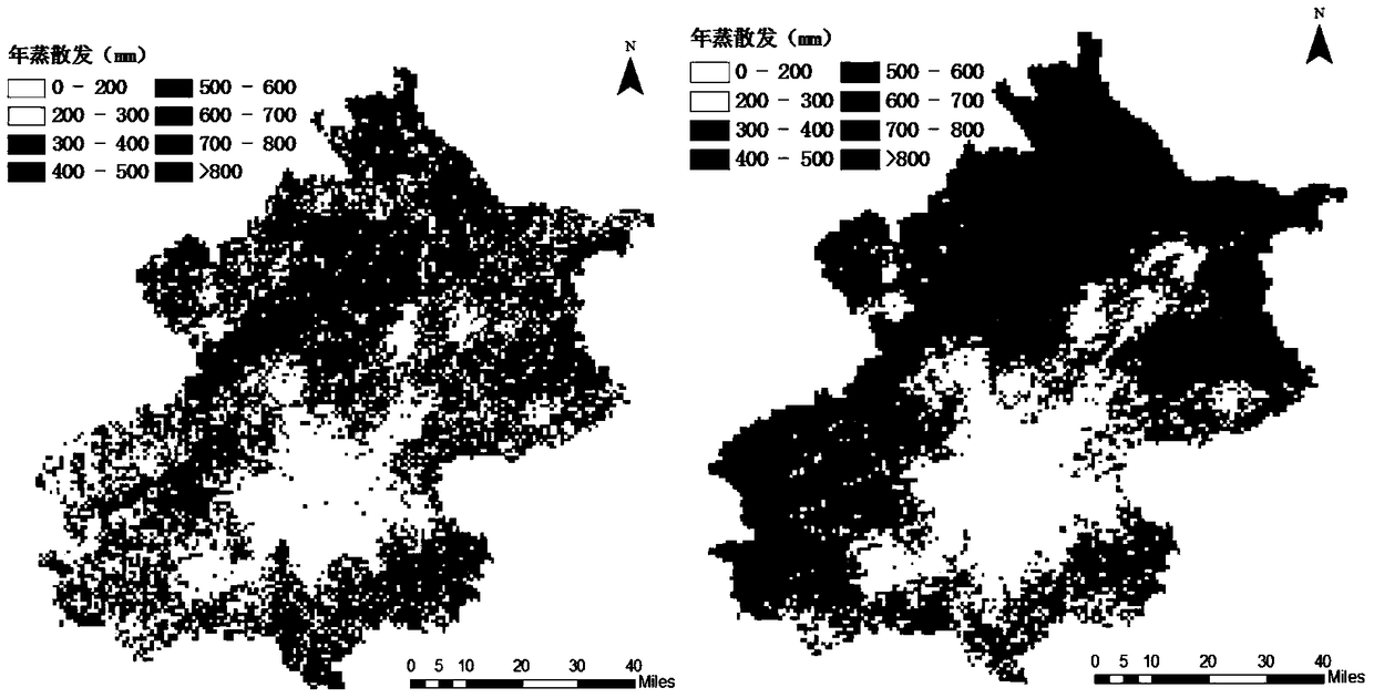 Calculation method of time-continuous surface evapotranspiration data