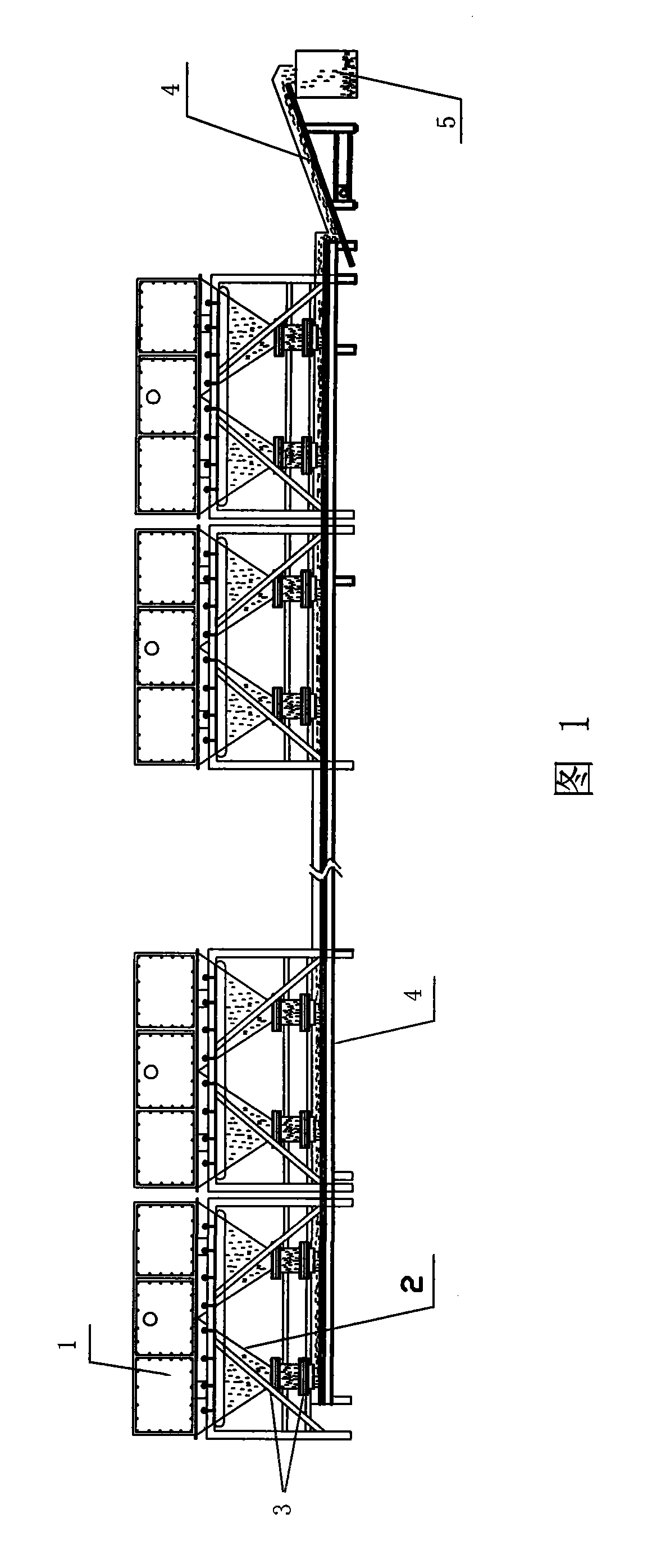 System and method for collecting dust in production line