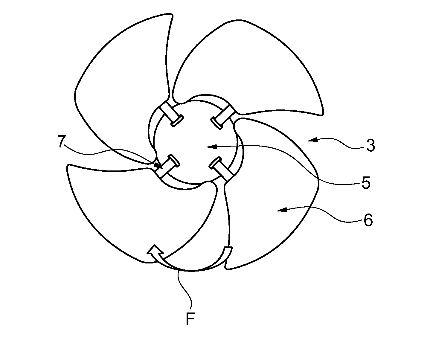 Fan for cooling tower