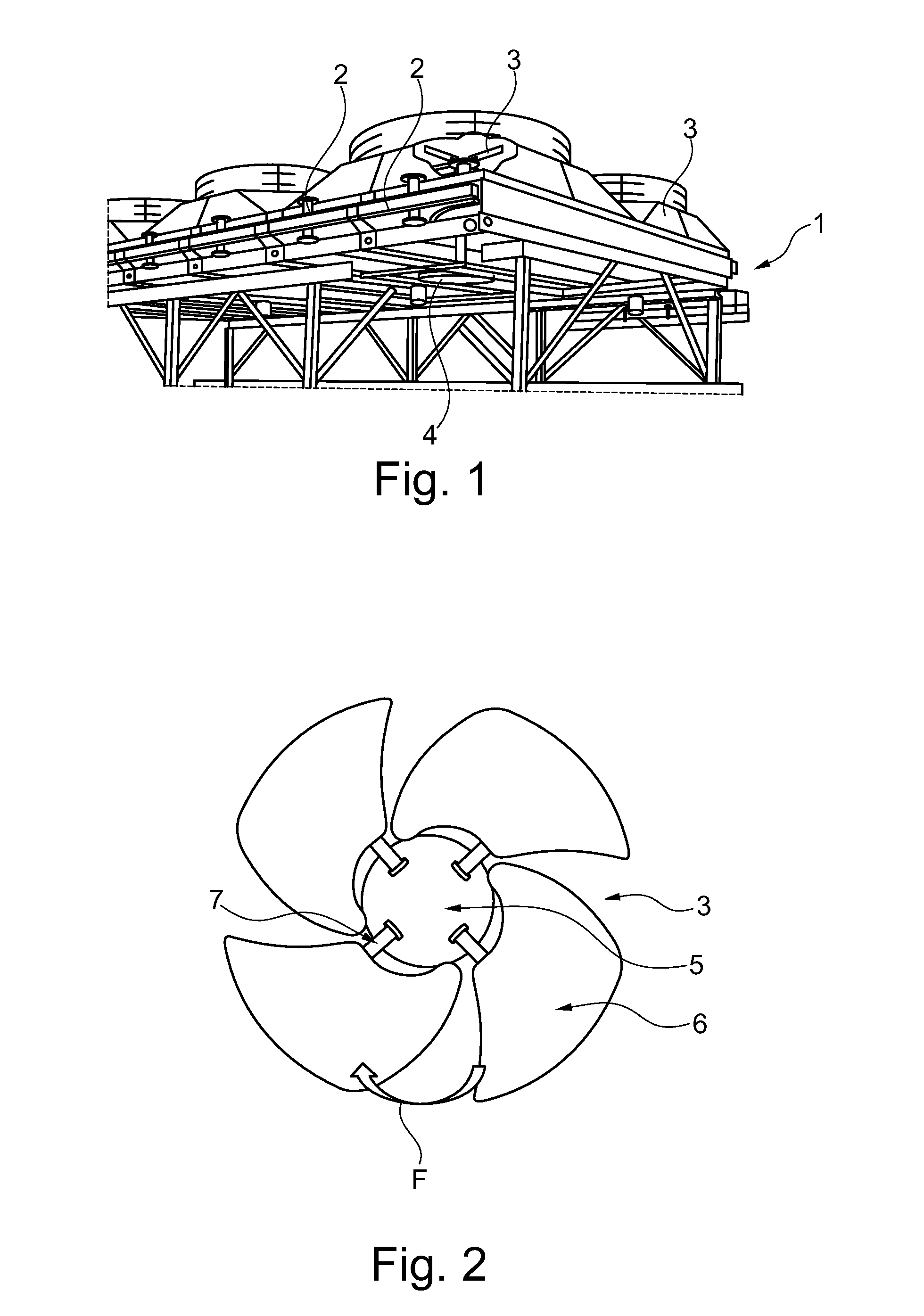 Fan for cooling tower