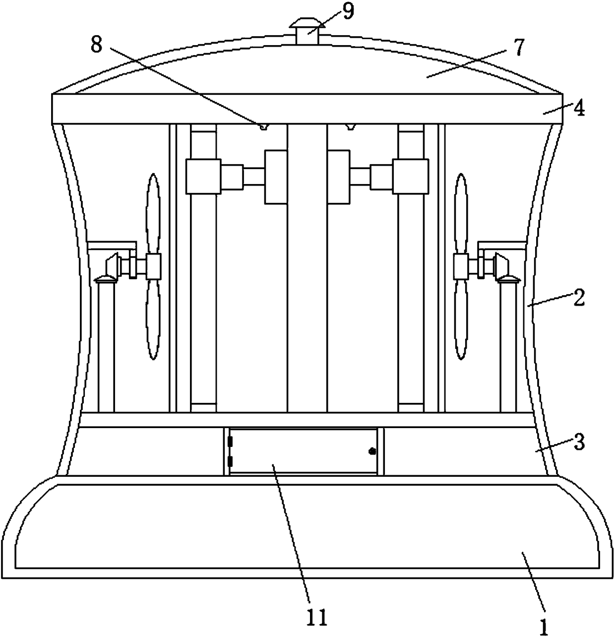 Euphalerus robinae square chopping board cleaning device based air exchange and barometric changes