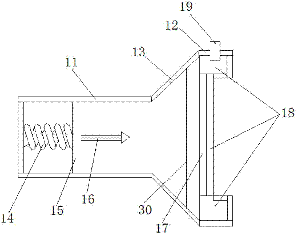 Walnut shell-separated glasses acupuncture drug steaming therapy device